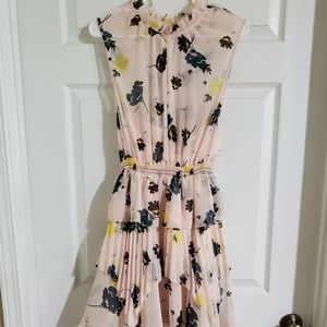 Self-Portrait Asymmetrical Sleeveless Floral Dress